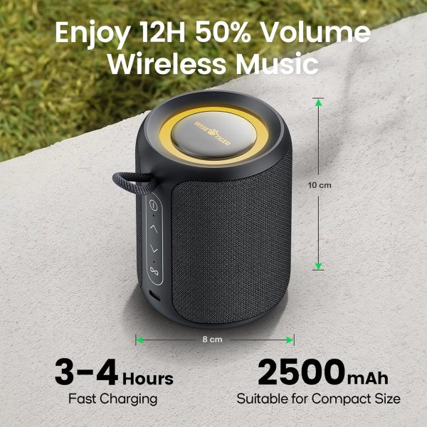 Deeyaple Portable Bluetooth Speaker USB C - Image 3