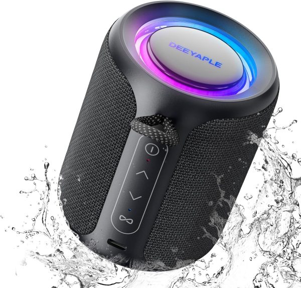 Deeyaple Portable Bluetooth Speaker USB C