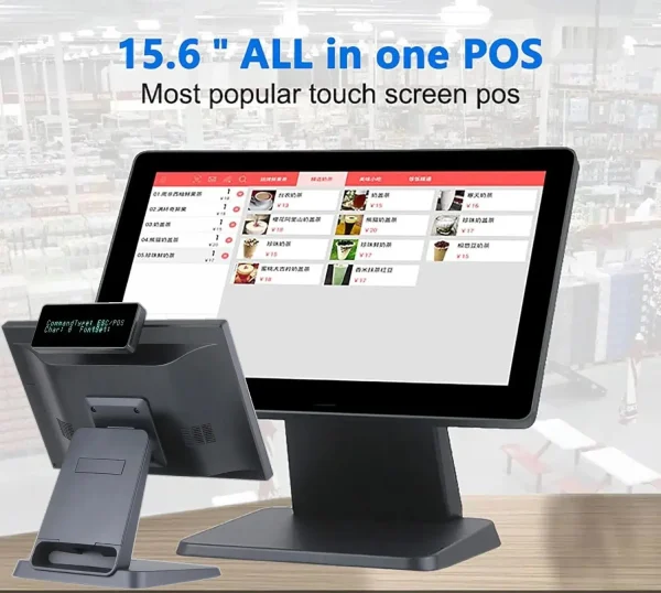 POS GS-T3 Black – 15.6″ Touch Display ....