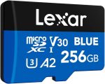 Lexar 256GB Blue Micro SD Card - Image 2