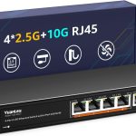 6 Port 10G Ethernet Switch 4x2.5G 2x10Gb