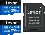 Lexar 256GB Blue Micro SD Card