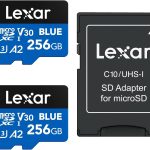 Lexar 256GB Blue Micro SD Card