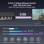 6 Port 10G Ethernet Switch 4x2.5G 2x10Gb - Image 3