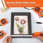 Copkim Small Tape Measure Keychain - Image 2